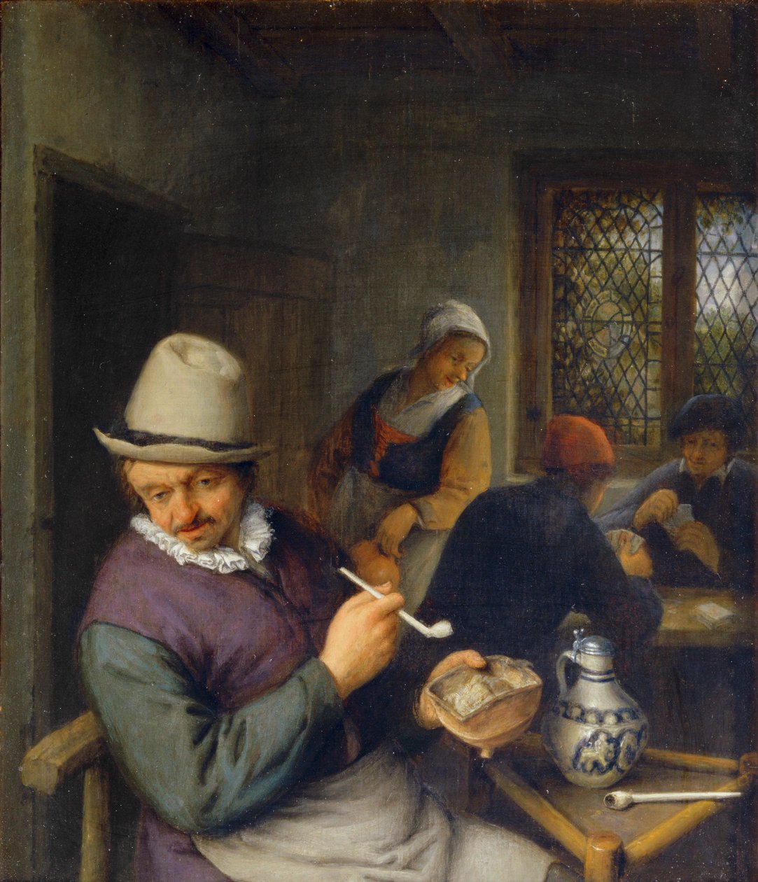 A dohányos egy kocsmában ... alkotó: Adriaen Jansz. van Ostade