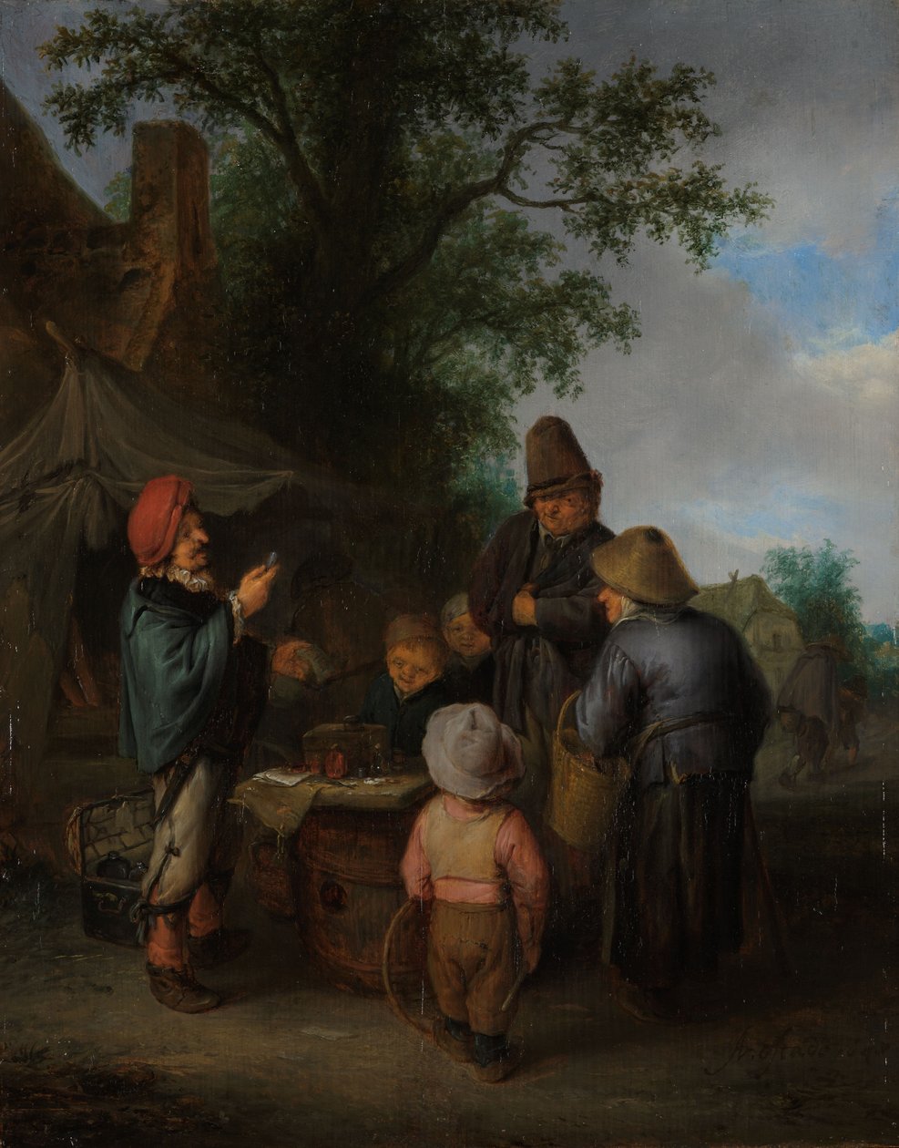  alkotó: Adriaen Jansz. van Ostade