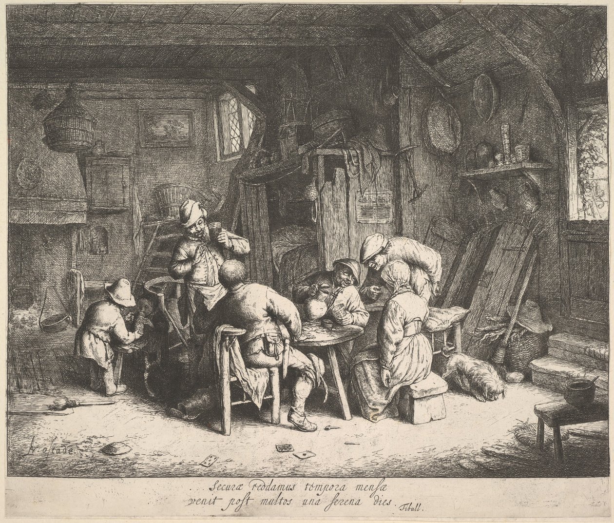 Az íz, 1610-85. alkotó: Adriaen Jansz. van Ostade
