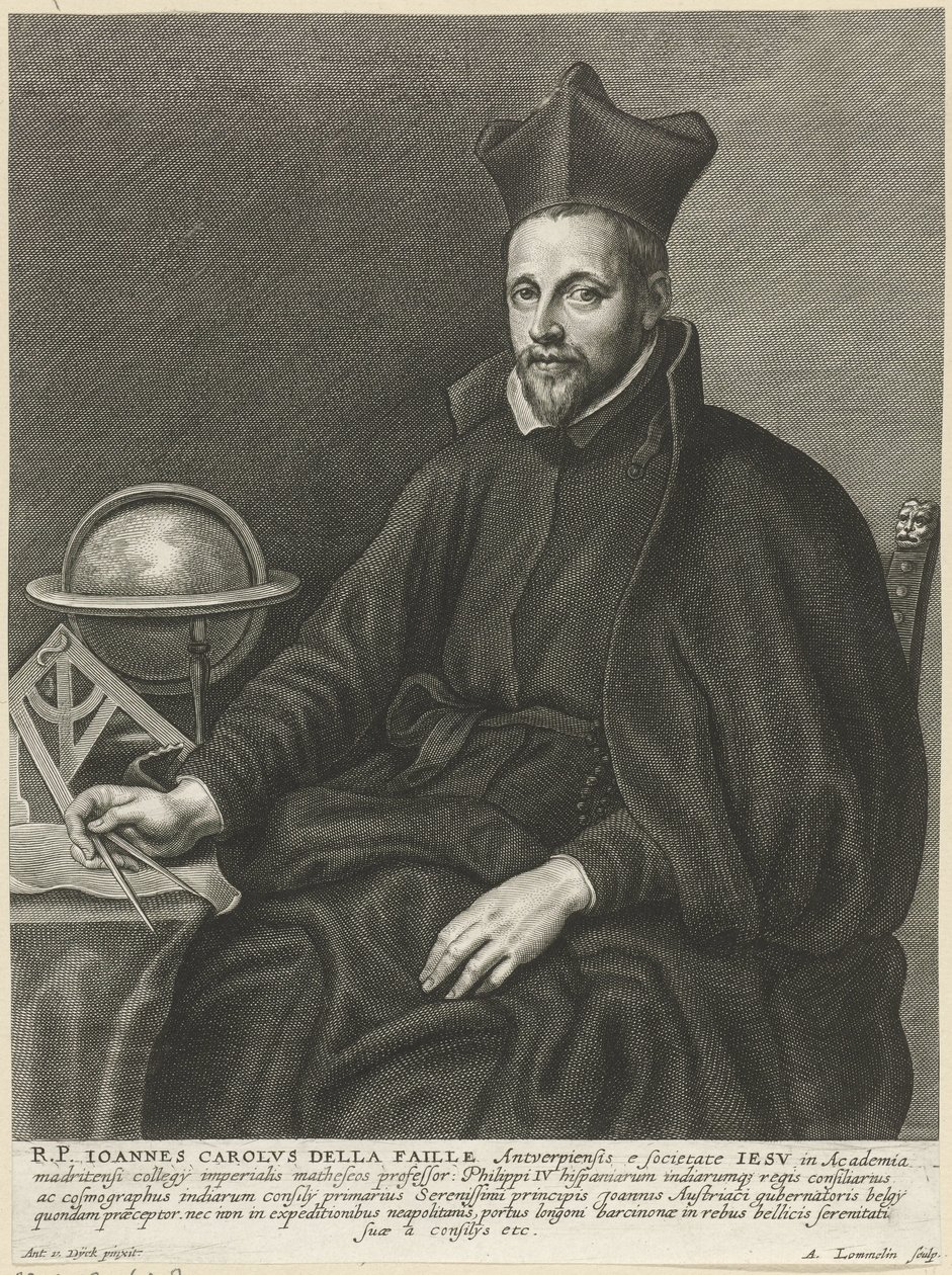 Johannes Carolus de la Faille portréja alkotó: Adriaen Lommelin