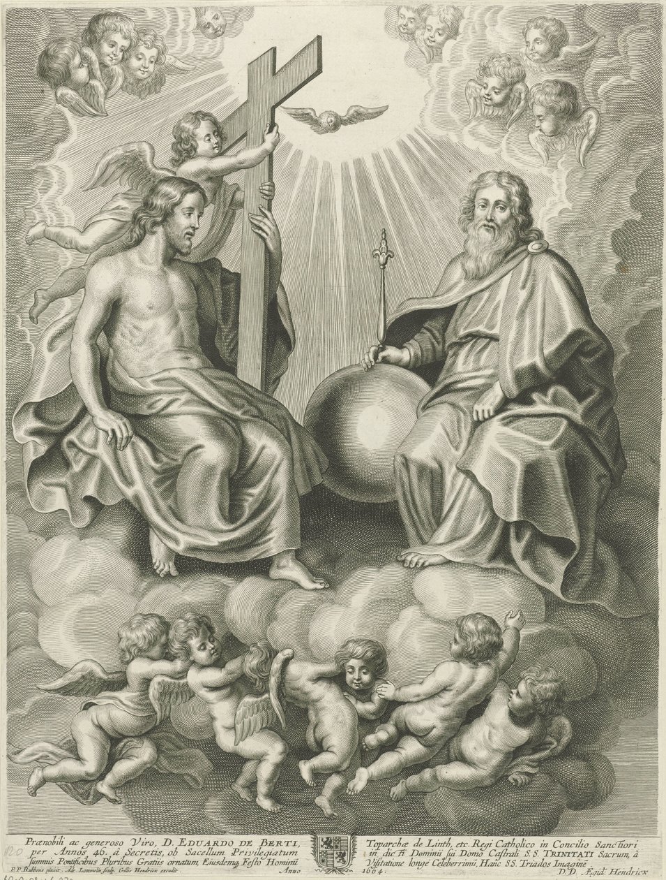 A Szentháromság diadala alkotó: Adriaen Lommelin
