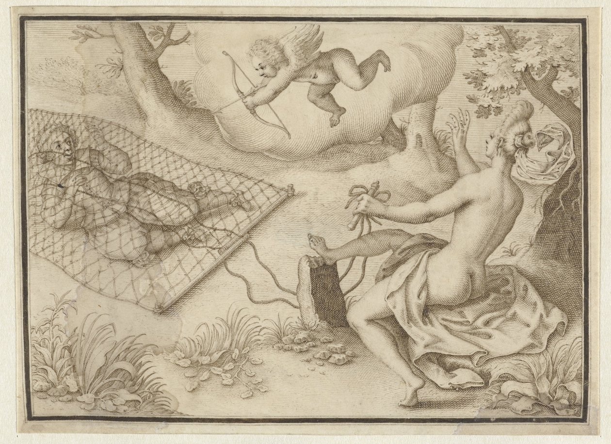 A harci háló alkotó: Adriaen Matham (possibly)