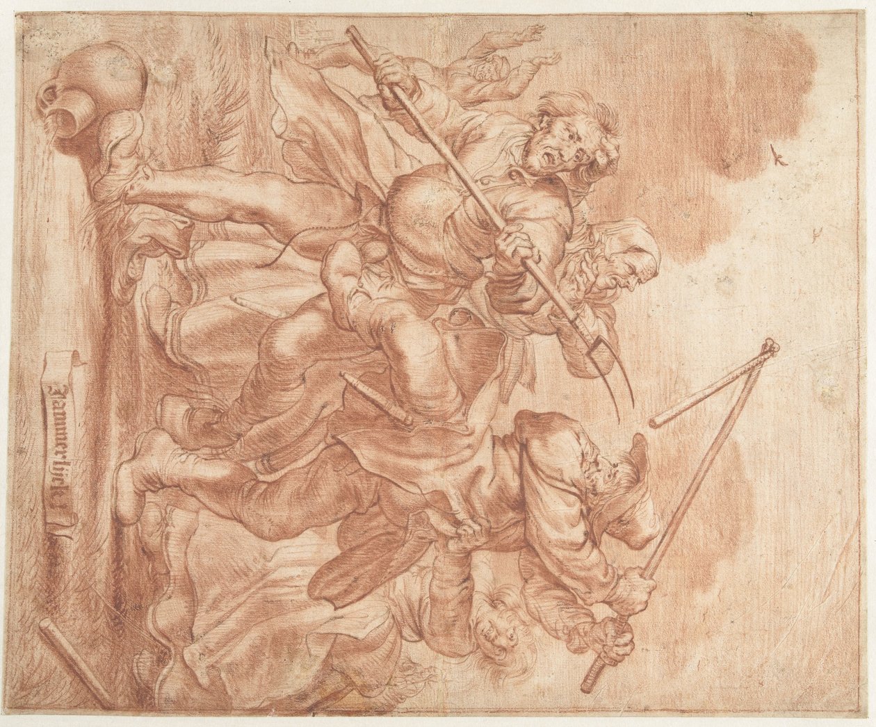 Siralmas! (cím a tárgyon) alkotó: Adriaen Pietersz van de Venne