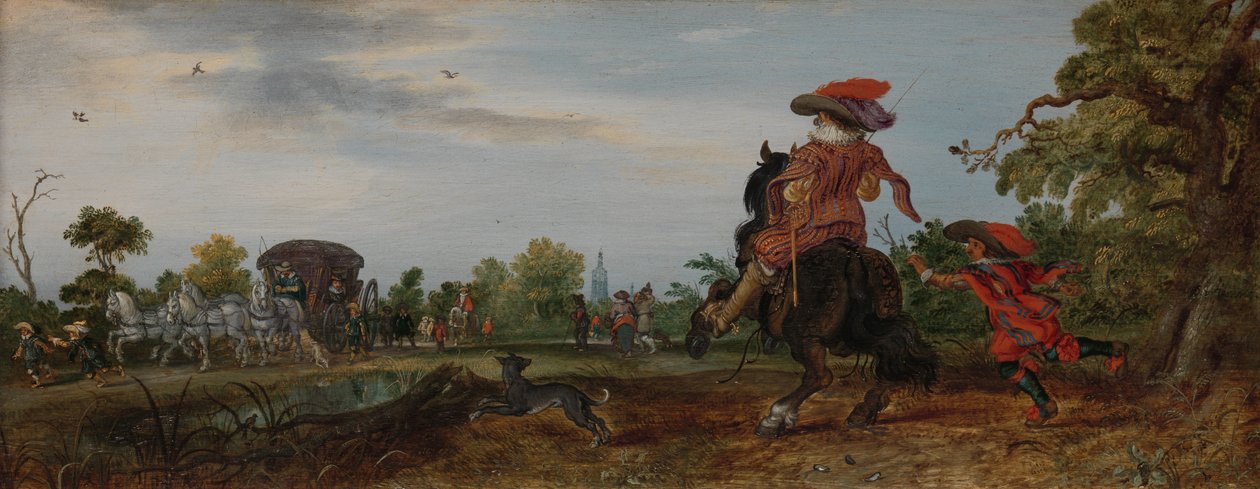 Nyár (Üdvözlet) alkotó: Adriaen Pietersz van de Venne