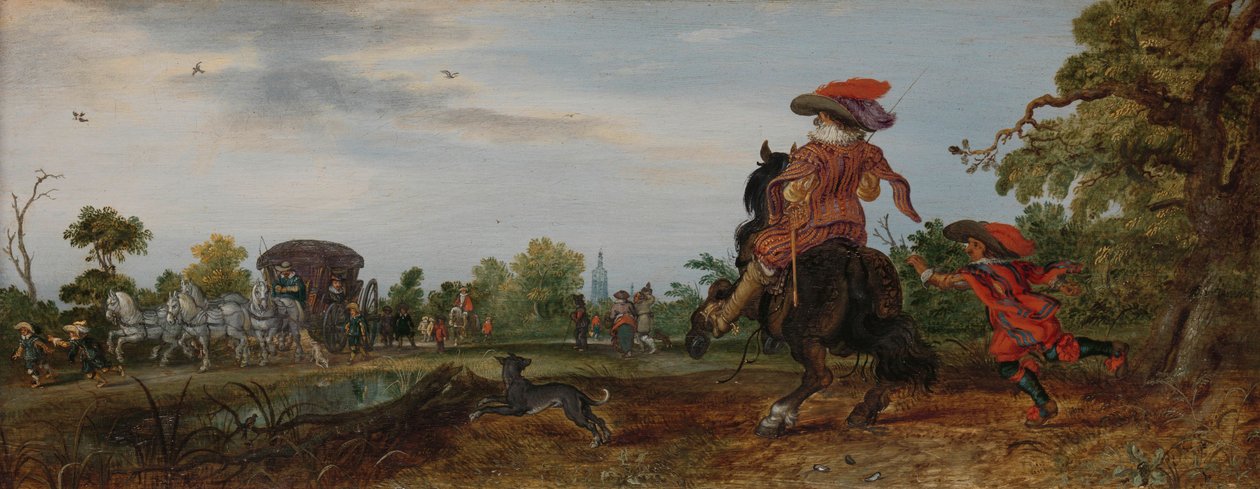 Nyár (köszöntő), 1625 alkotó: Adriaen Pietersz van de Venne