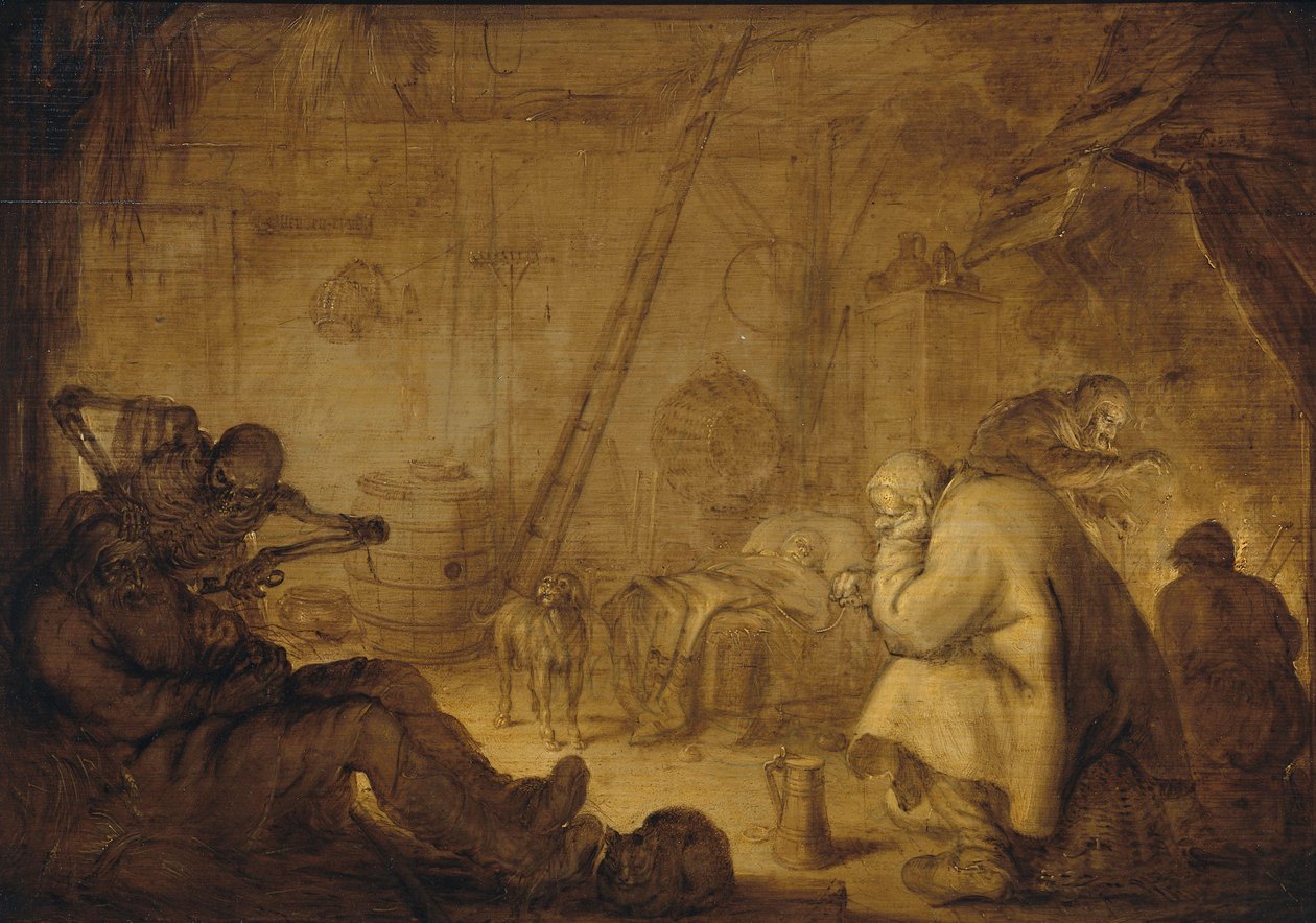 A nyomor vége alkotó: Adriaen Pietersz van de Venne