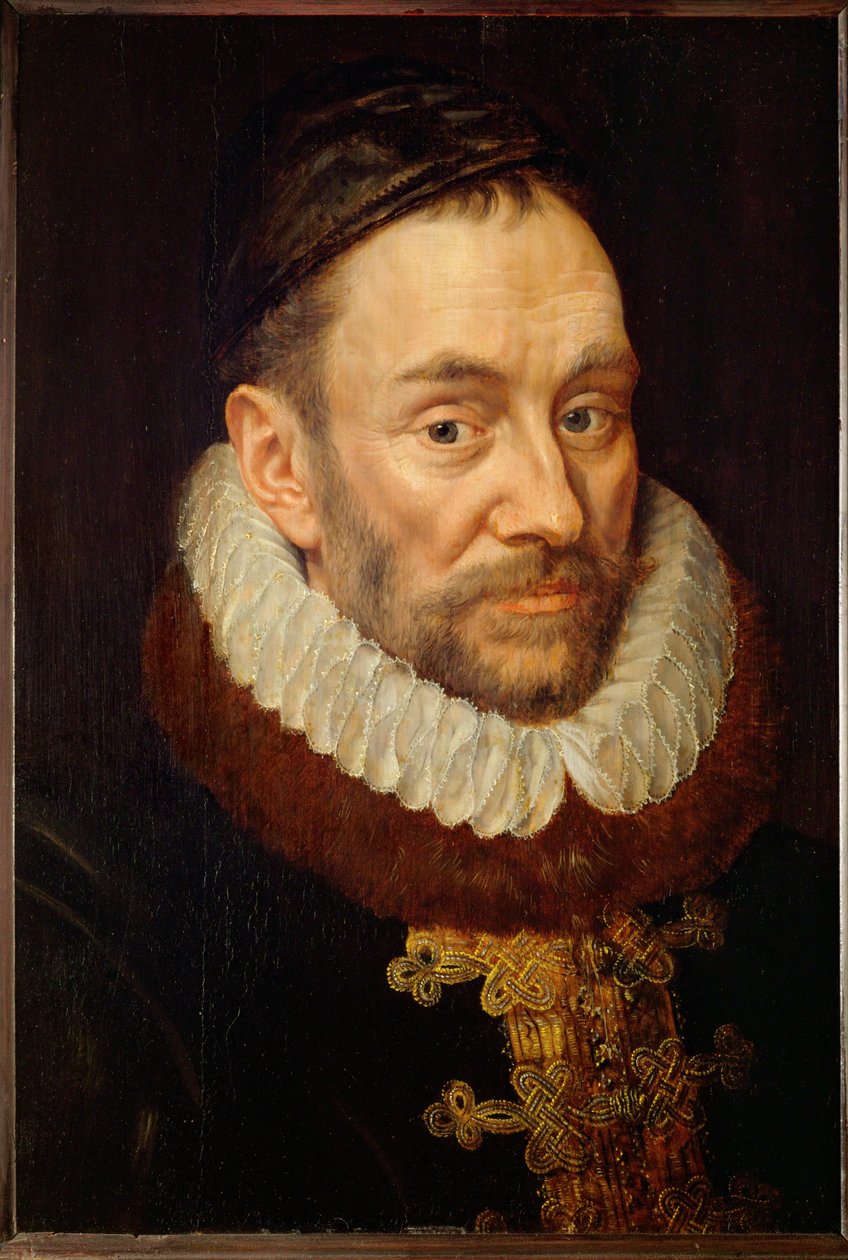 Orániai Vilmos, Hollandia alapító atyja, a Spanyolország elleni lázadás vezetője ... (olaj, tölgyfa) alkotó: Adriaen Thomasz Key