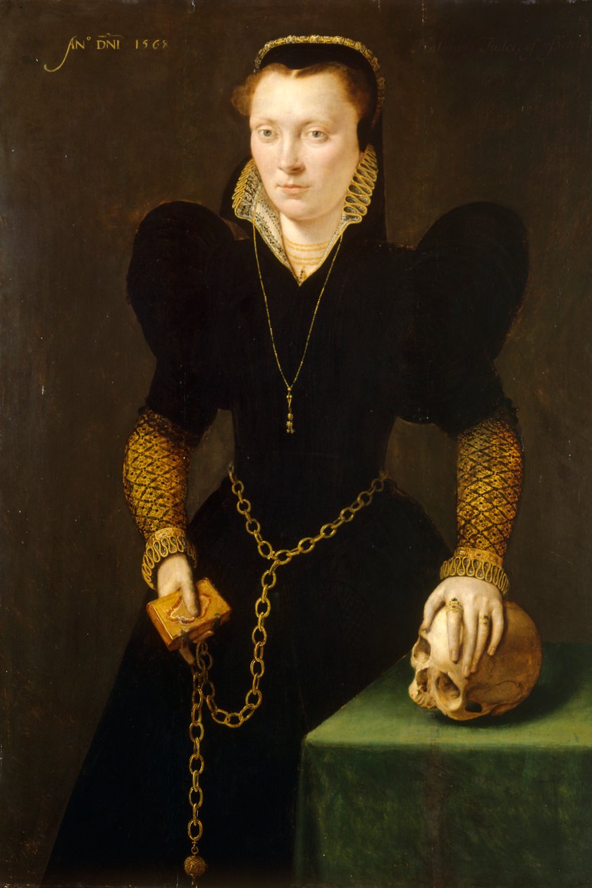 "Katheryn of Berain, Wales anyja", 1534-1591, 1568 alkotó: Adriaen van Cronenburgh