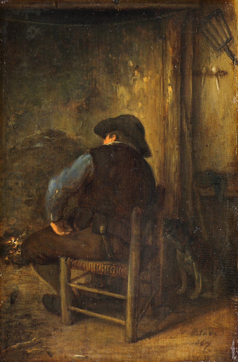 A dohányos alkotó: Adriaen van Ostade