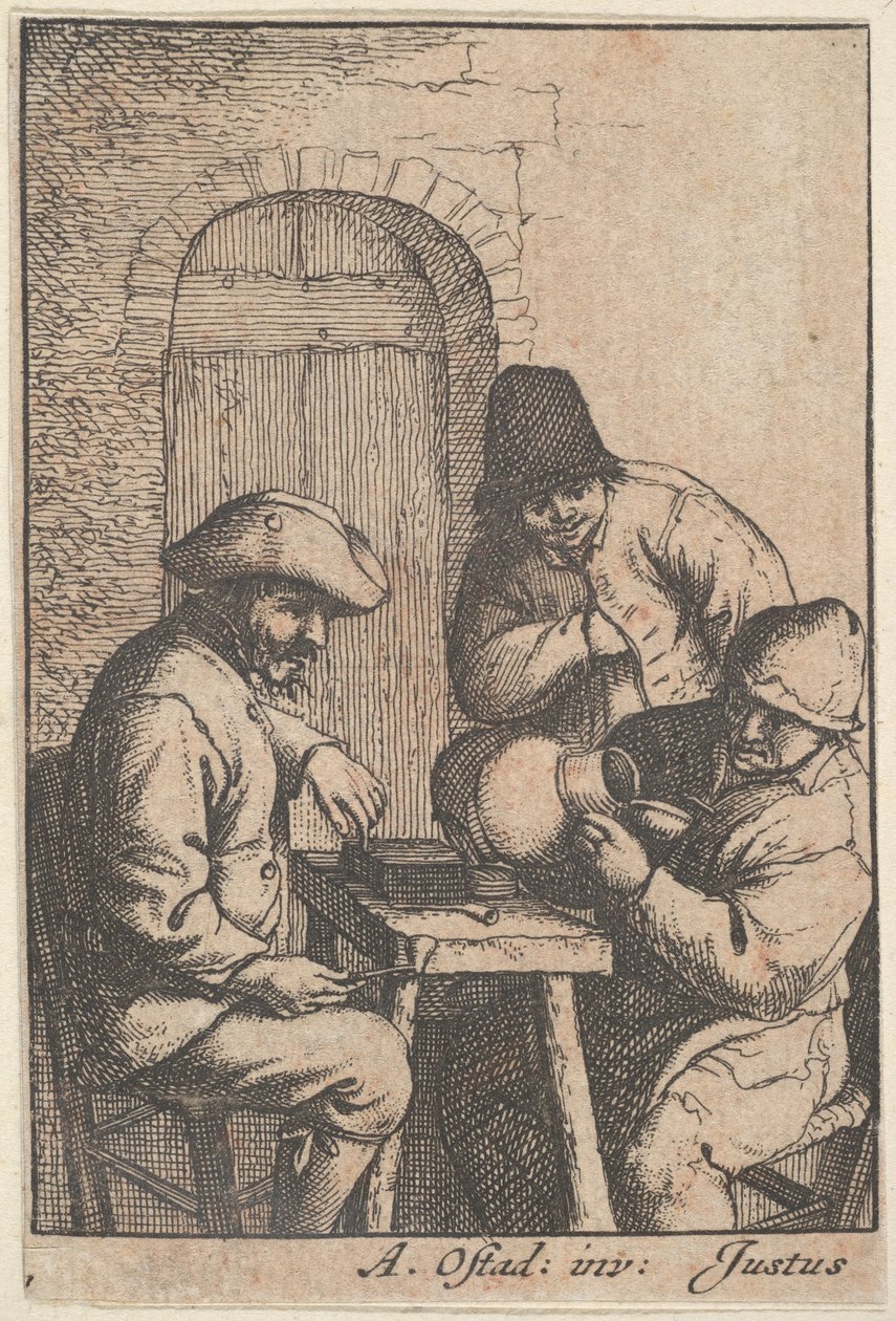Üres korsó alkotó: Adriaen van Ostade