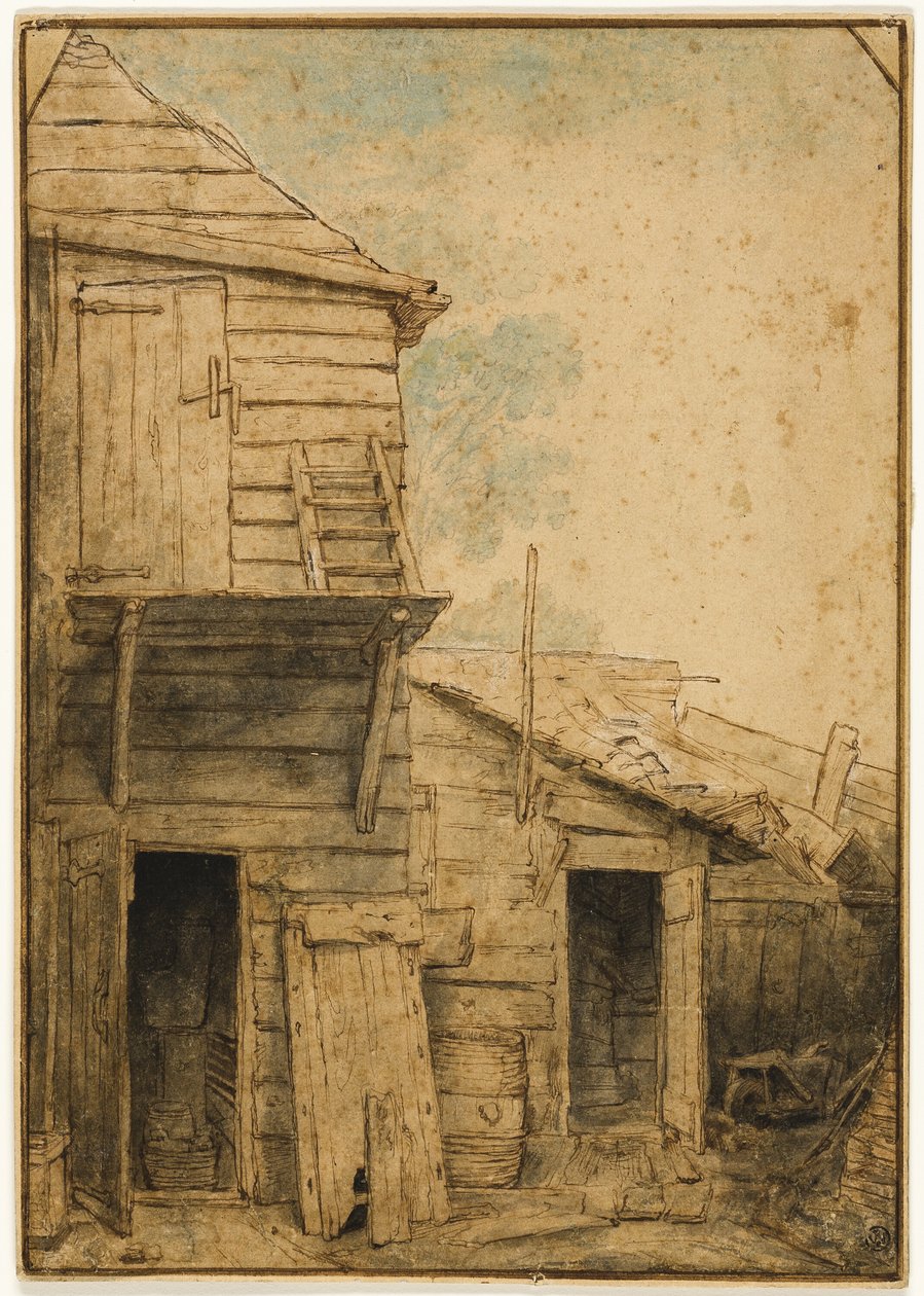 Farmyard alkotó: Adriaen van Ostade