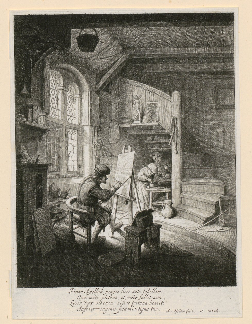 Festő alkotó: Adriaen van Ostade