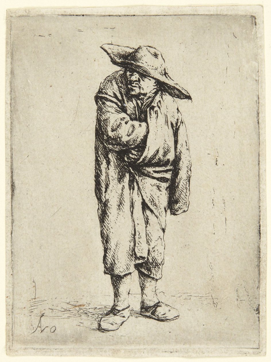 Kalapos paraszt alkotó: Adriaen van Ostade