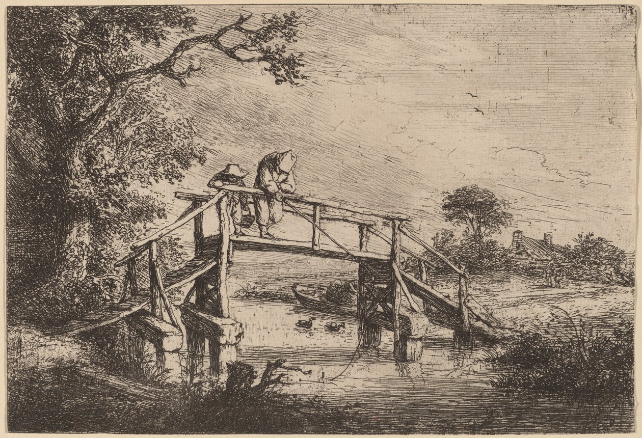 A Horgász alkotó: Adriaen van Ostade