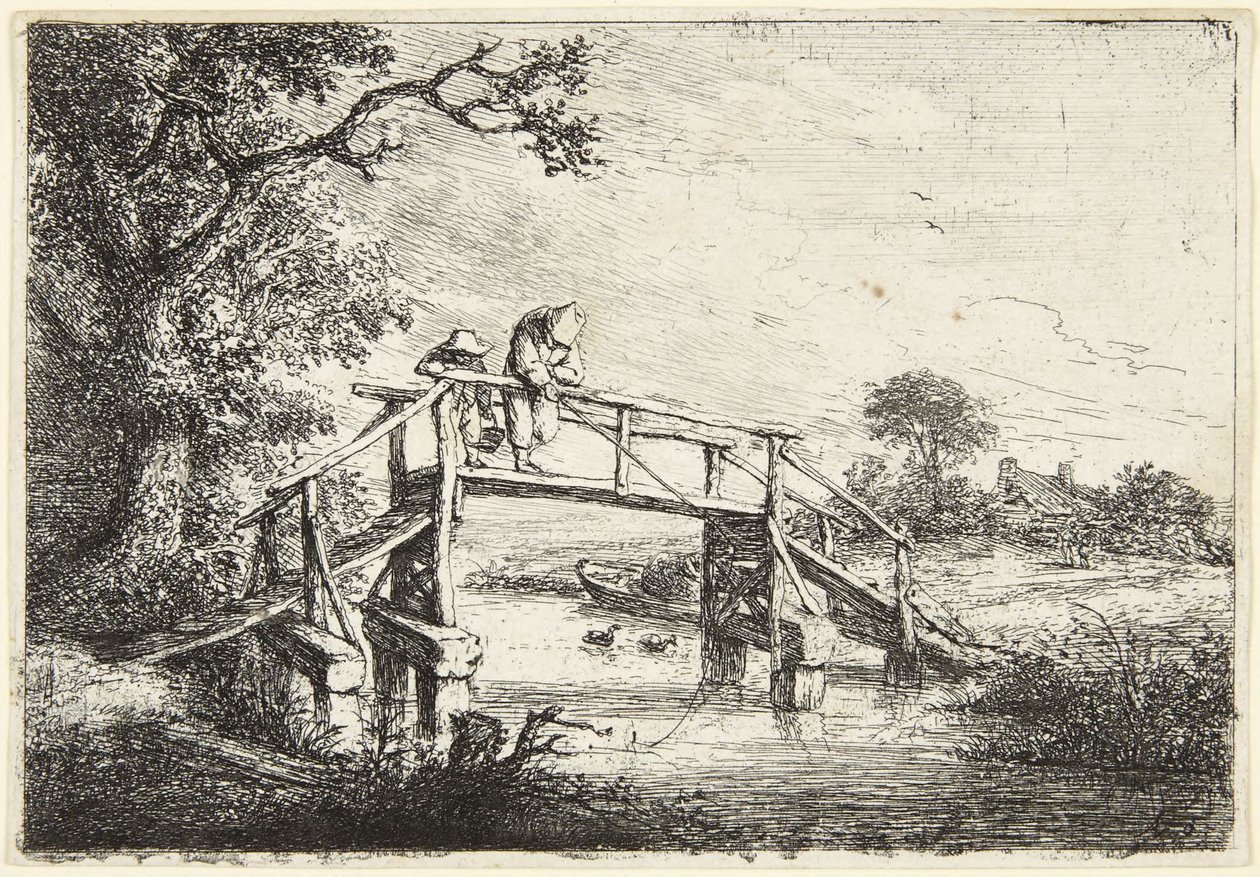 A horgászok alkotó: Adriaen van Ostade