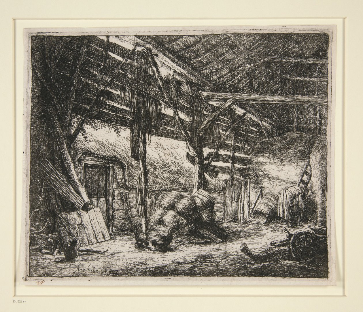 A pajta alkotó: Adriaen van Ostade