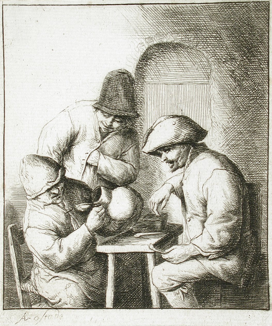 Az üres kancsó alkotó: Adriaen van Ostade