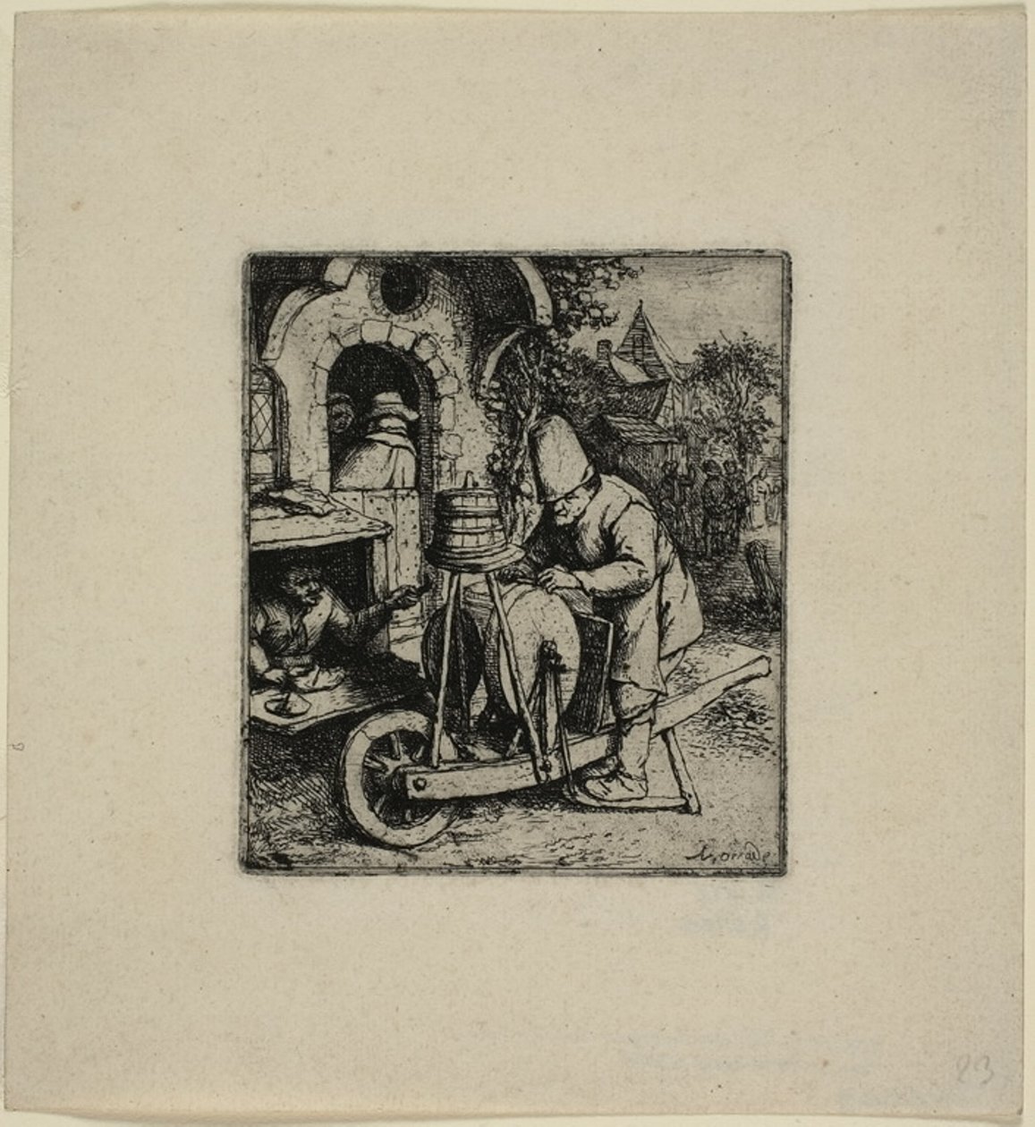 A Késdaráló alkotó: Adriaen van Ostade