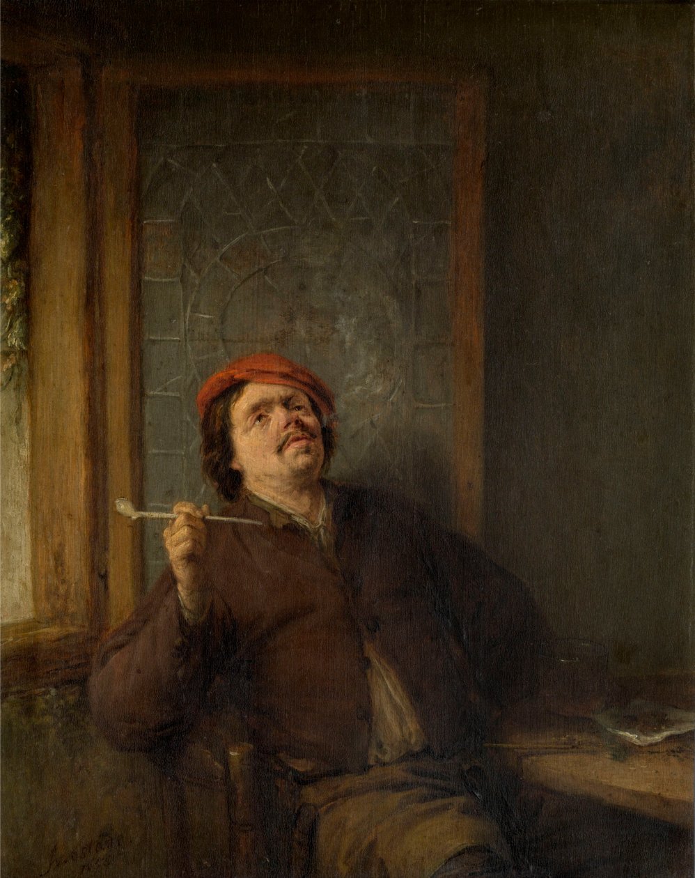 A dohányos alkotó: Adriaen van Ostade