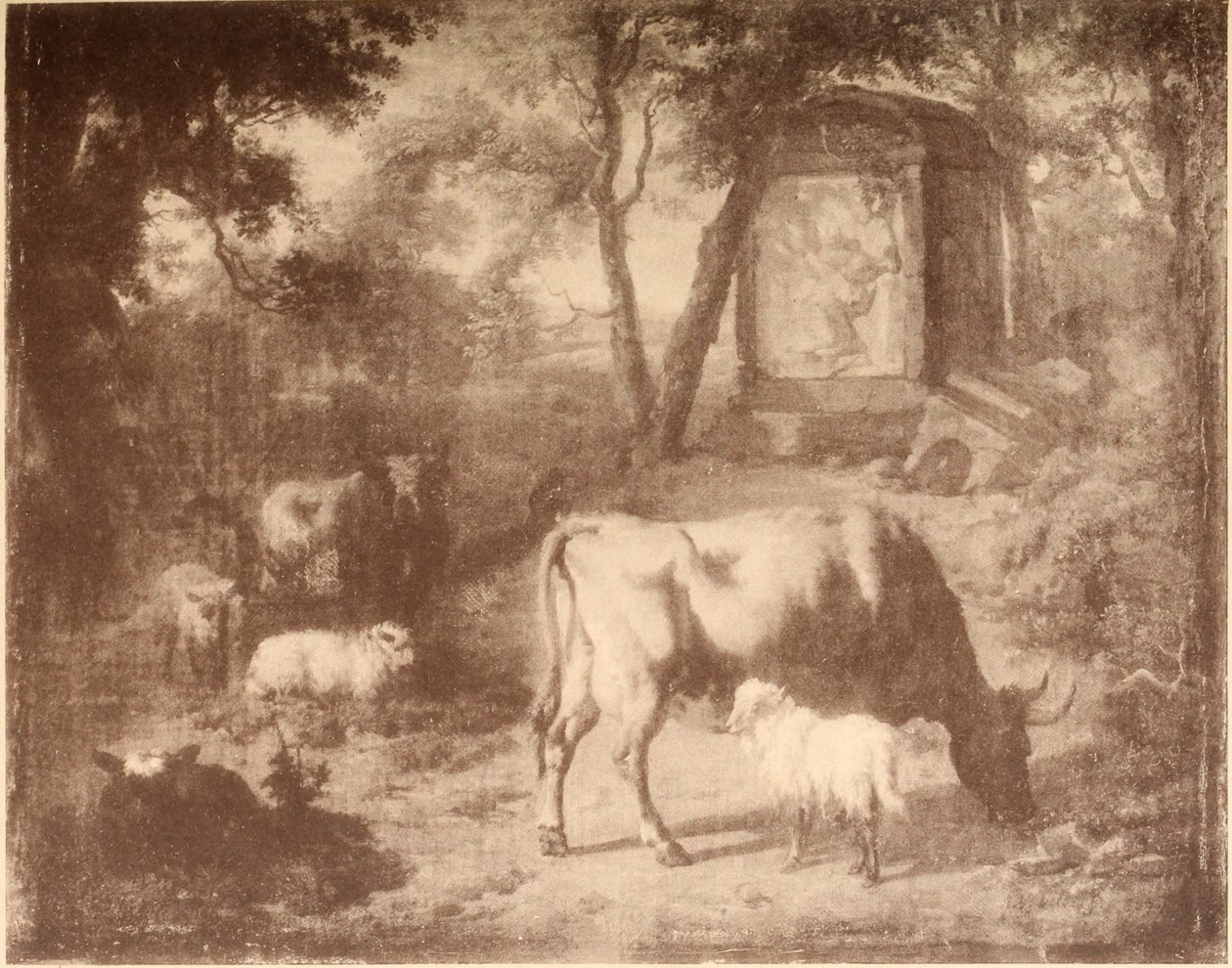 Tájkép szarvasmarhákkal alkotó: Adriaen van de Velde