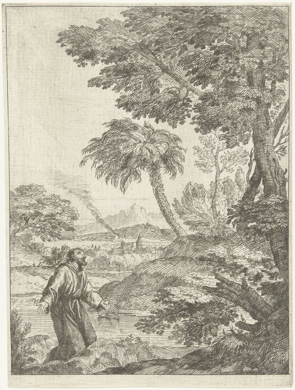 Szent Ferenc alkotó: Adriaen van der Kabel