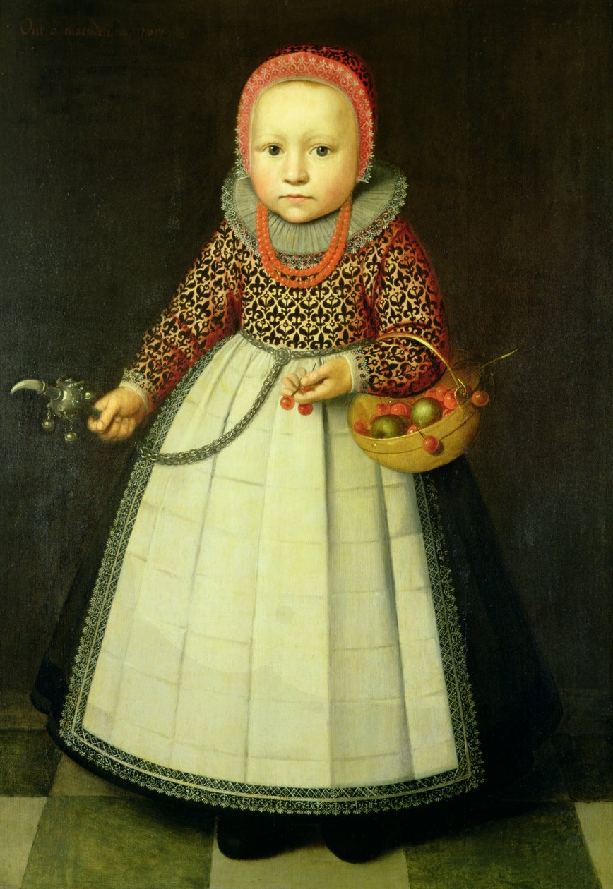 Egy fiatal lány portréja alkotó: Adriaen van der Linde