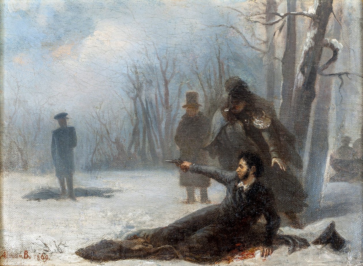 Alekszandr Puskin (1799-1837) utolsó lövése – Alekszandr Puskin és Georges d