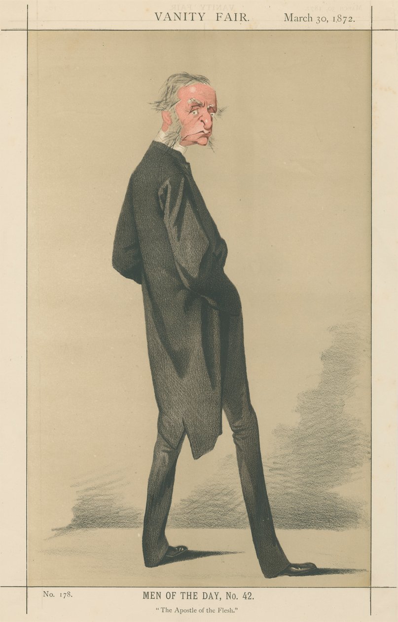 A test apostola, Canon Kingsley (Vanity Fair sorozat) alkotó: Adriano Cecioni
