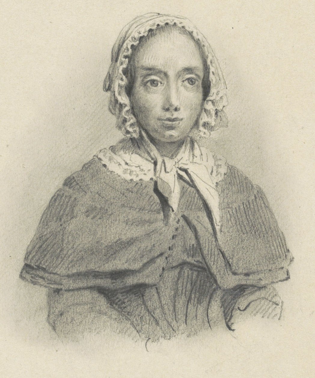 Maria Geertruida de Goeje-Barbiers portréja alkotó: Adrianus Johannes Ehnle