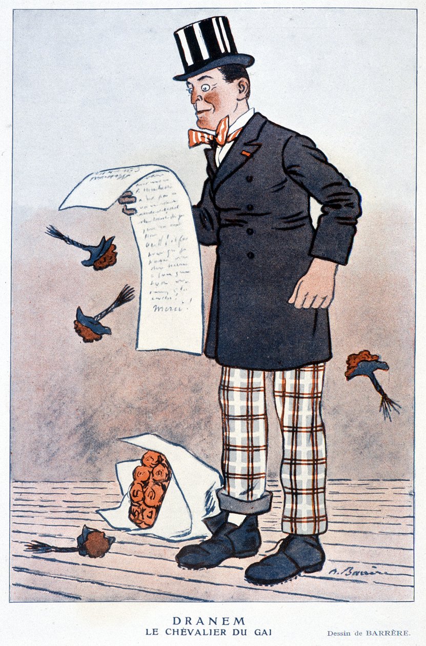 Jules Renard (1864/1910) francia író rajzfilmje, Barrère, A. 1923. alkotó: Adrien Barrere