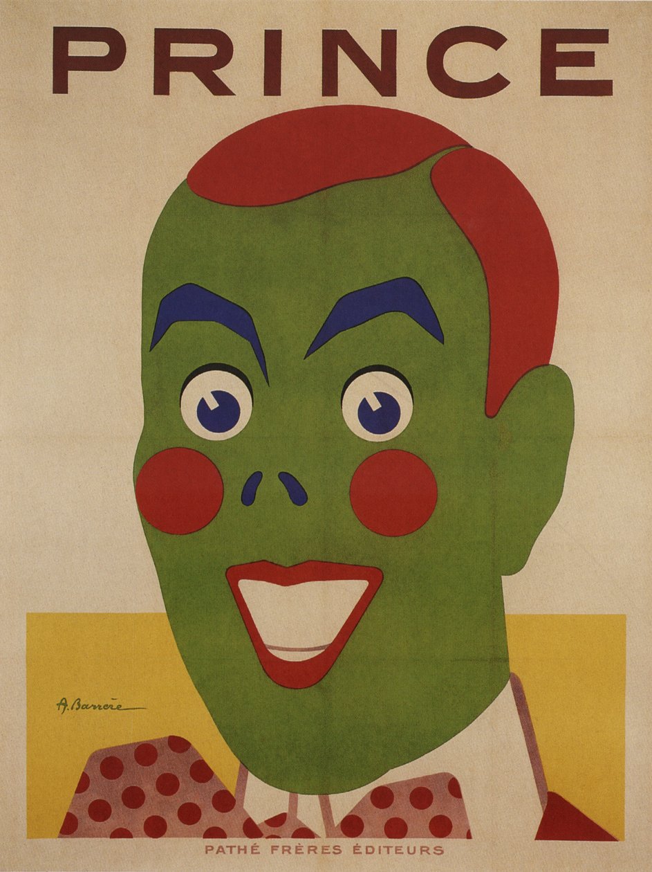 Prince, a Pathe Cinema plakátja (1912-1913) (plakát) alkotó: Adrien Barrere