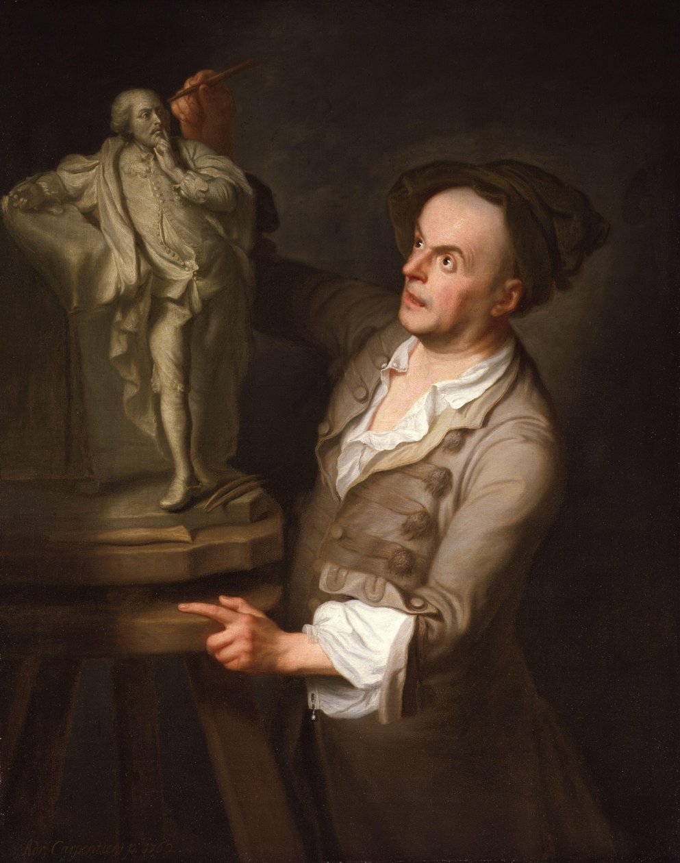 Louis François Roubiliac 1702-1762 alkotó: Adrien Carpentiers