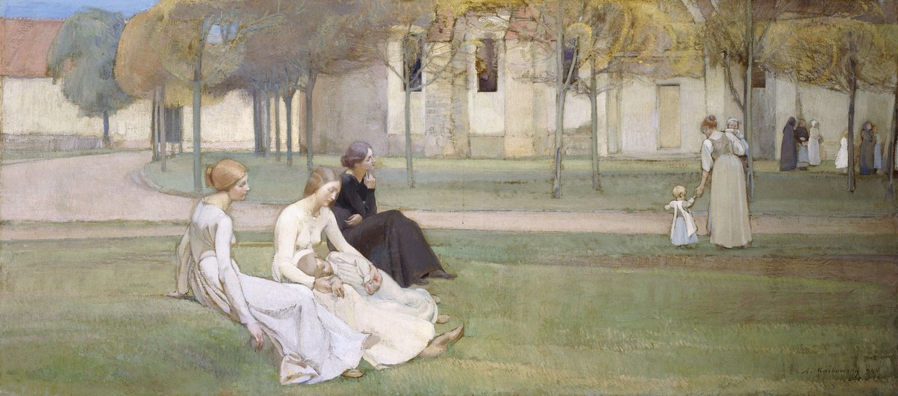 A Priory Garden alkotó: Adrien Karbowsky