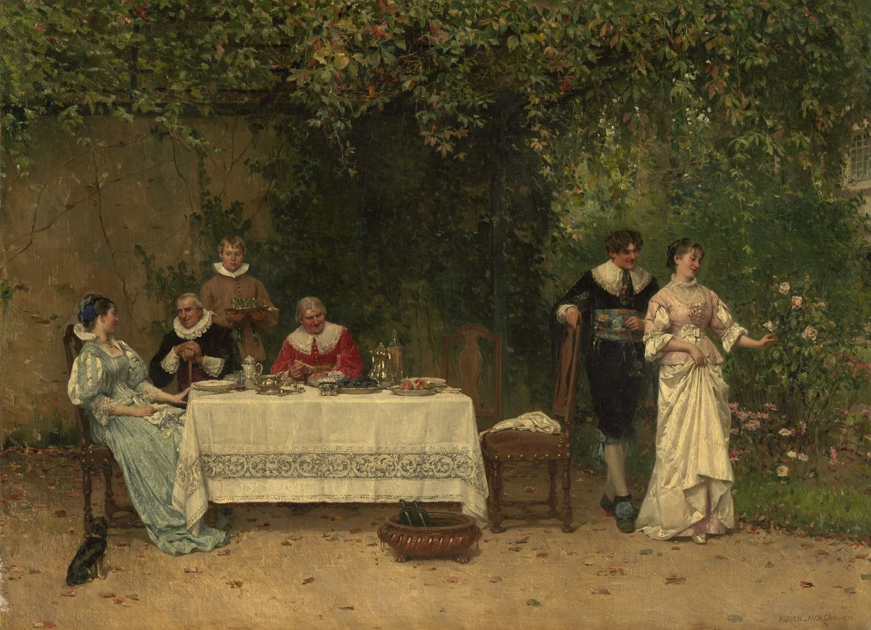 A javaslat, 1878 alkotó: Adrien Moreau
