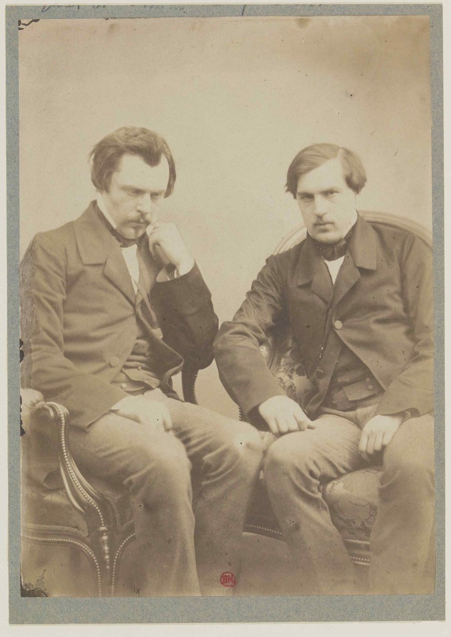 A Goncourt testvérek A Goncourt testvérek, 1855 körül. alkotó: Adrien Tournachon