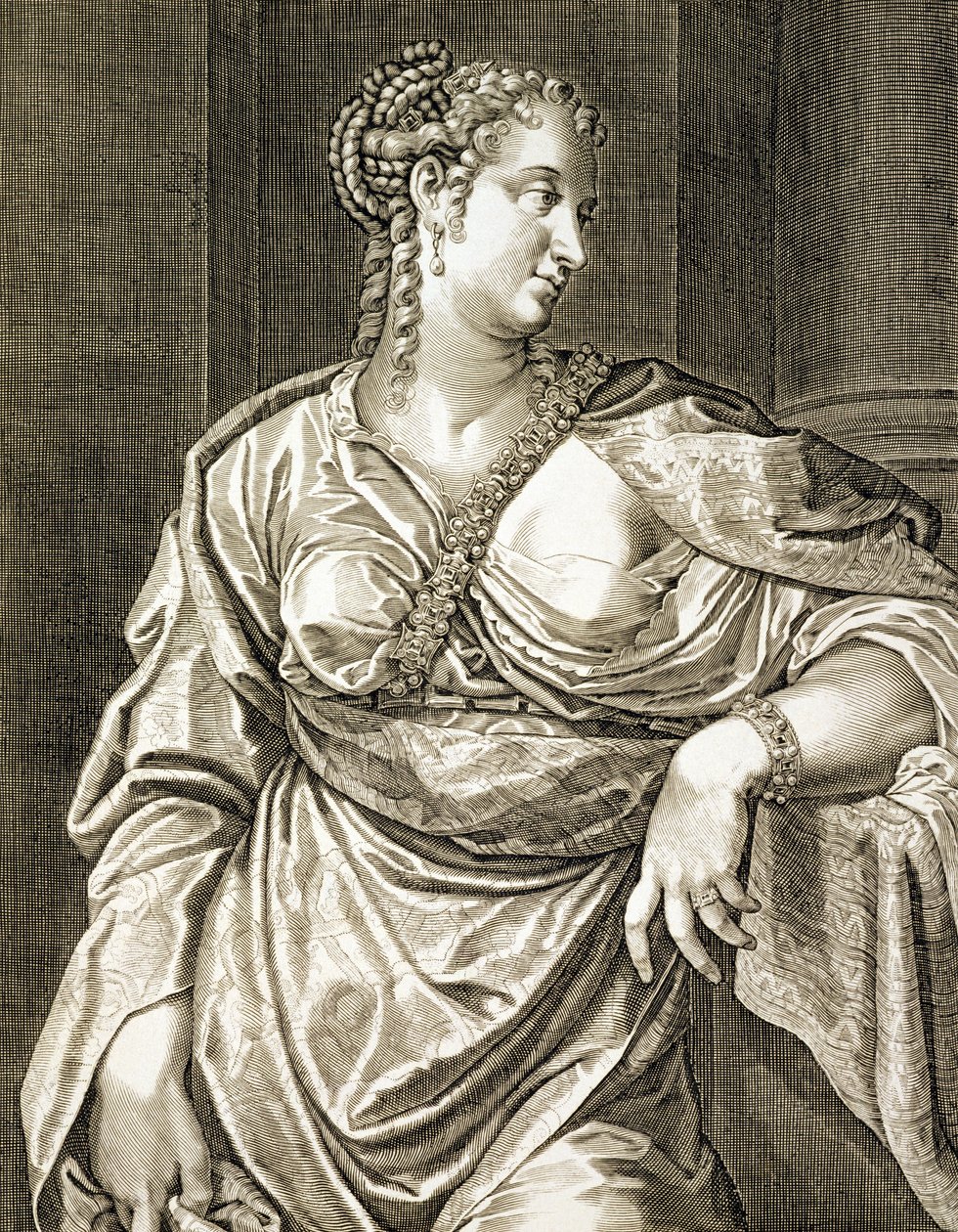 Agrippina, Tiberius felesége alkotó: Aegidius Sadeler or Saedeler