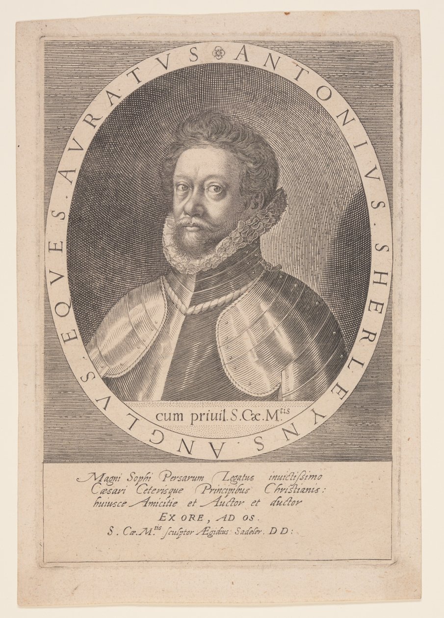 Anton Sherleyns, perzsa nagykövet alkotó: Aegidius Sadeler II