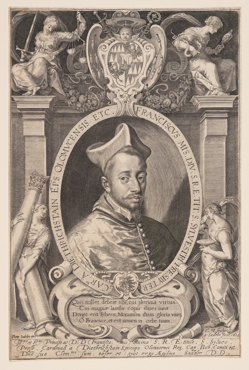 Franz von Dietrichstein, Olmütz püspöke alkotó: Aegidius Sadeler II