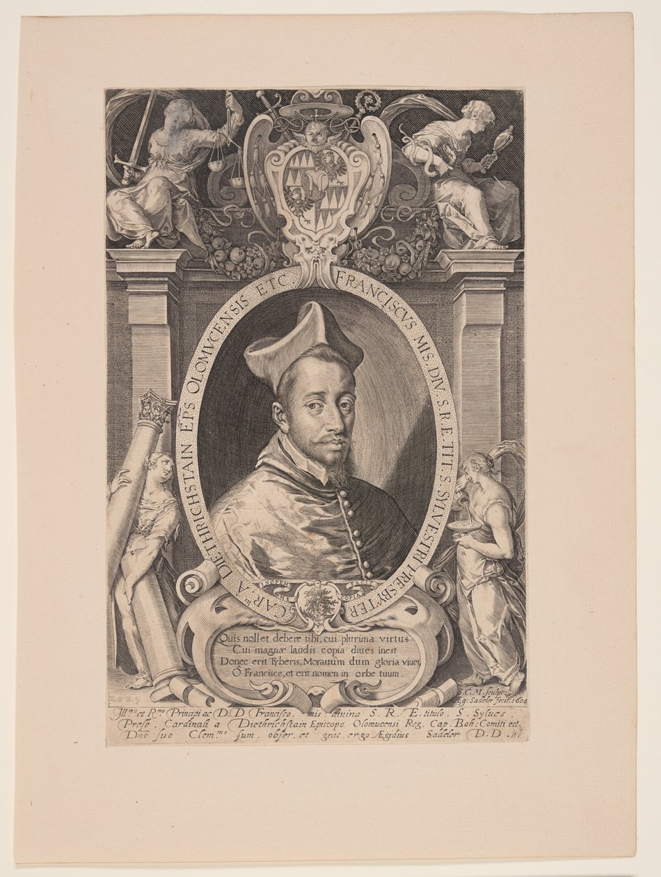 Franz von Dietrichstein, Olmütz püspöke alkotó: Aegidius Sadeler II