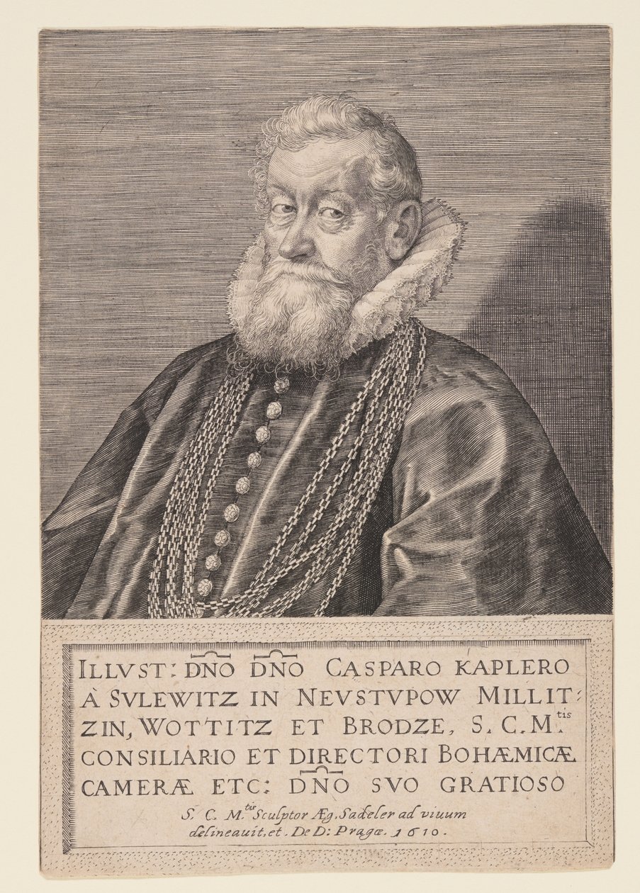 Gaspard Kaplir von Sulewitz, a császár tanácsosa alkotó: Aegidius Sadeler II