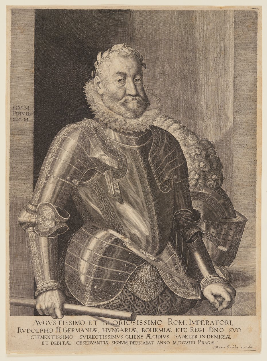II. Rudolf, szent római császár alkotó: Aegidius Sadeler II