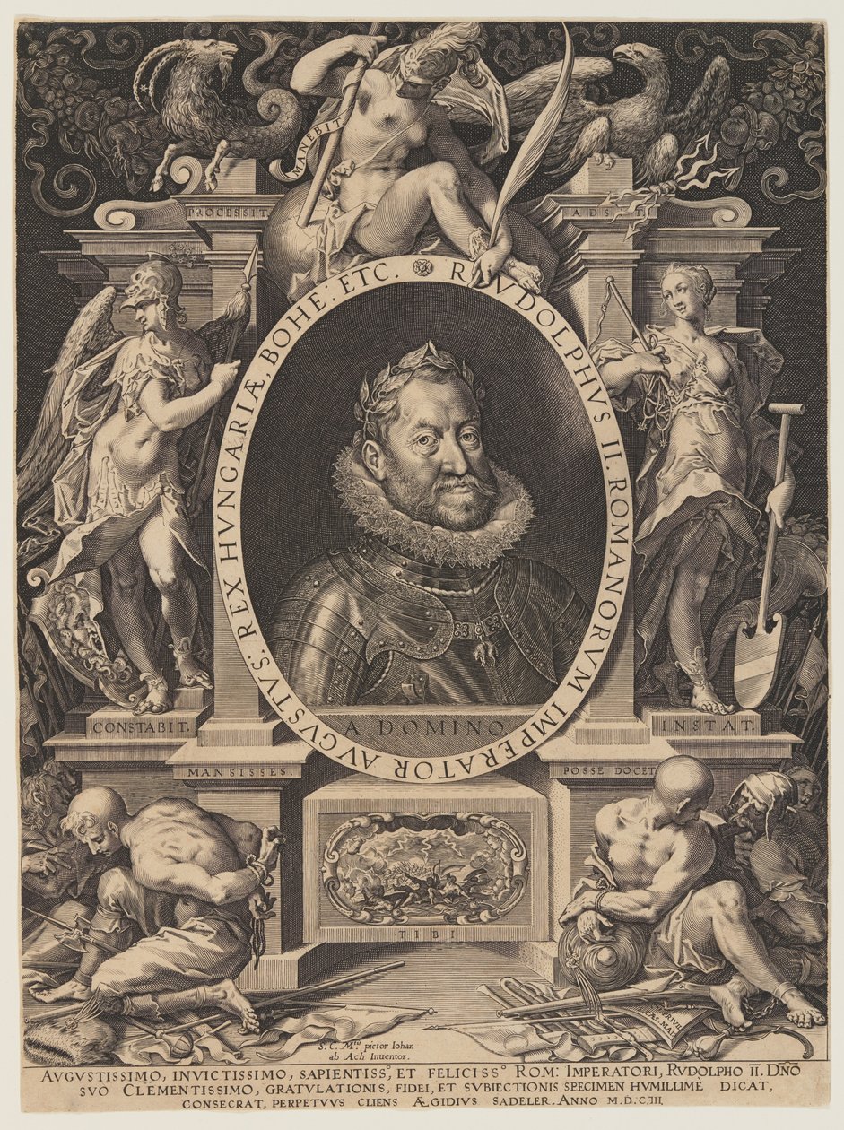 II. Rudolf császár alkotó: Aegidius Sadeler II