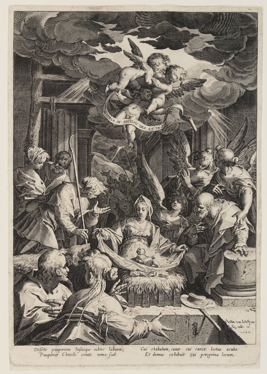 A Születés alkotó: Aegidius Sadeler II