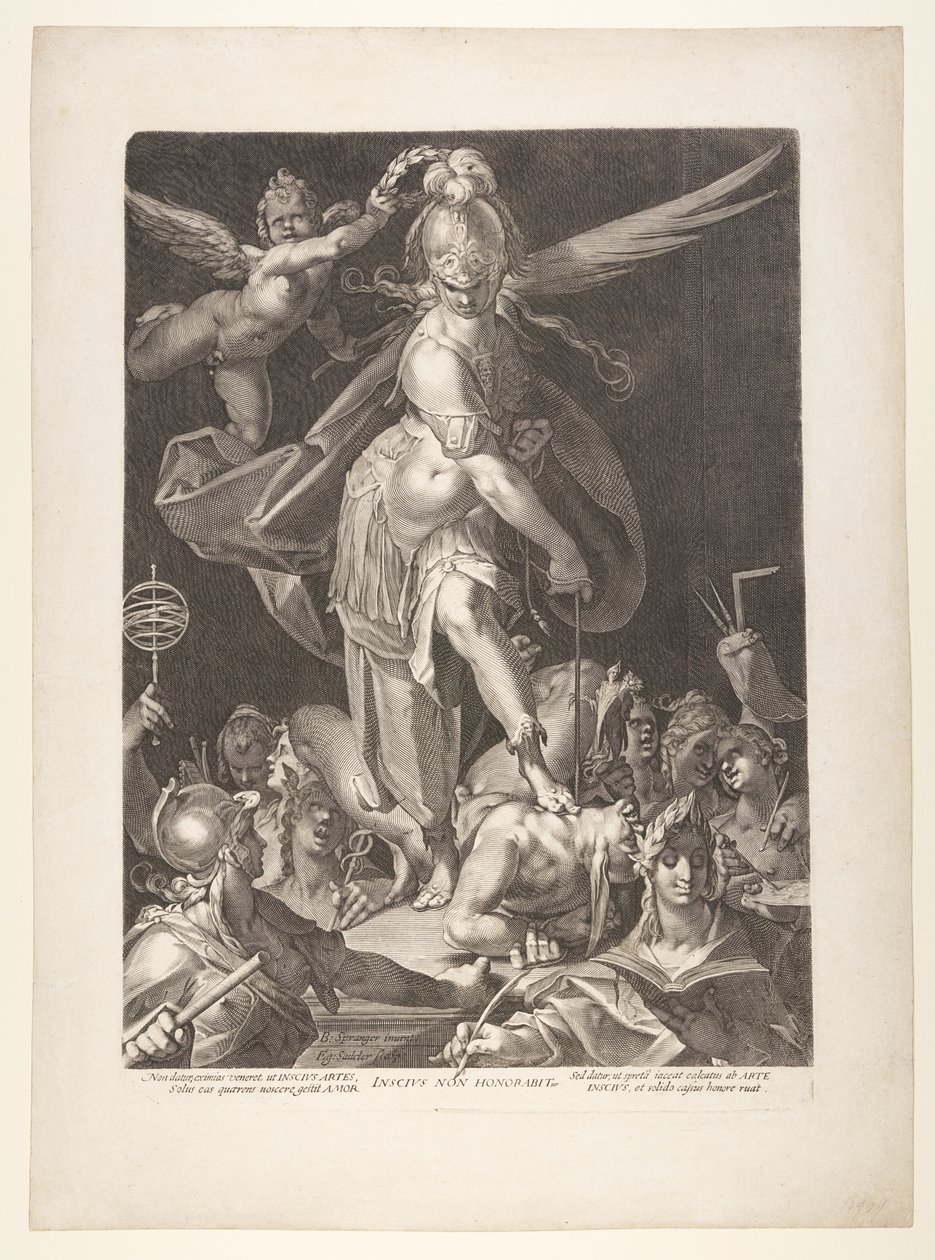 A bölcsesség diadala alkotó: Aegidius Sadeler II