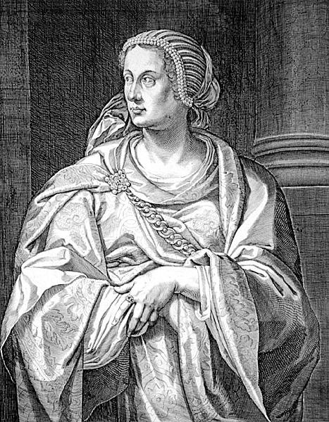Albia Terenta, Otho anyja (metszet) alkotó: Aegidius Sadeler or Saedeler