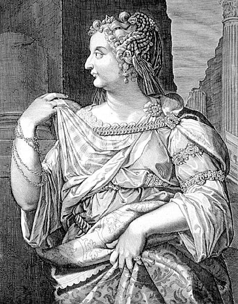 Domitia Longina, Domitianus felesége (metszet) alkotó: Aegidius Sadeler or Saedeler