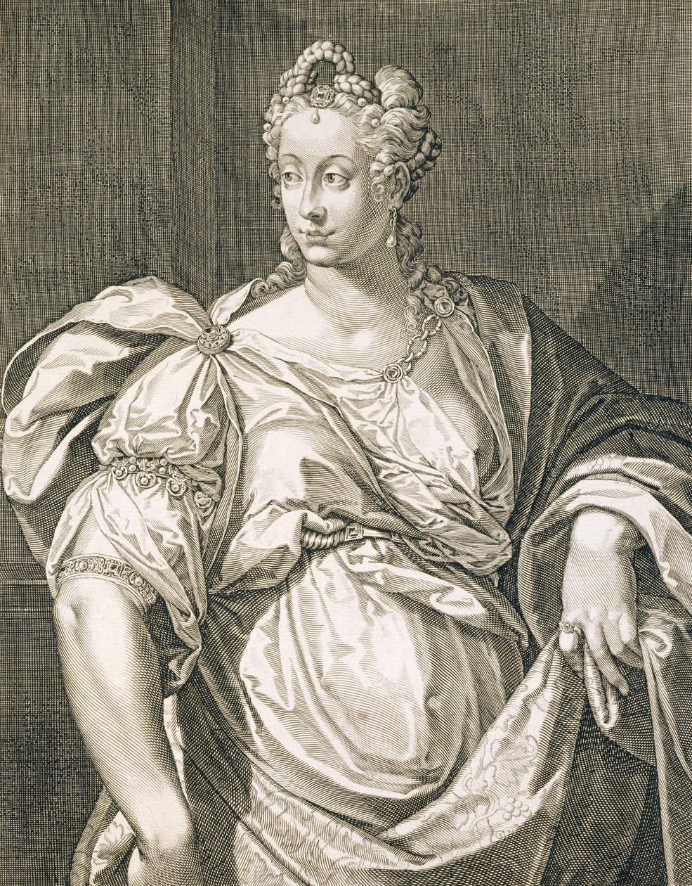 Livia Drusilla (Kr. e. 55 körül – i.sz. 29) Octavianus felesége alkotó: Aegidius Sadeler or Saedeler