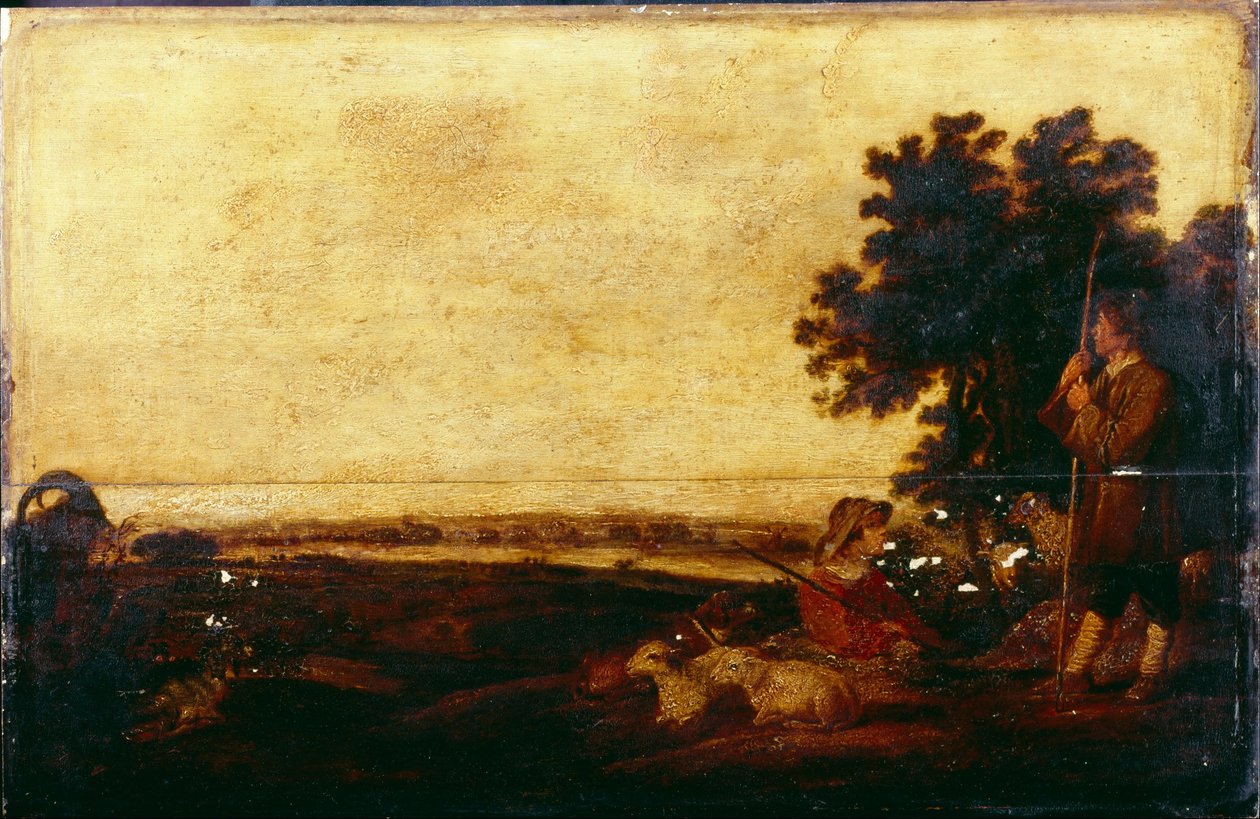 Tájkép pásztorokkal alkotó: Aelbert Cuyp