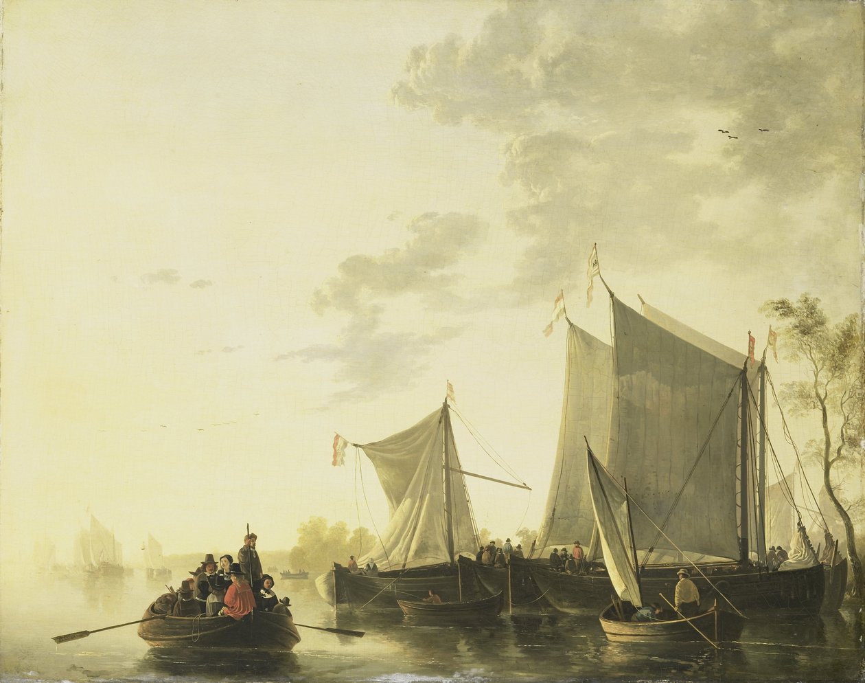 Folyóra néző kilátás alkotó: Aelbert (after) Cuyp