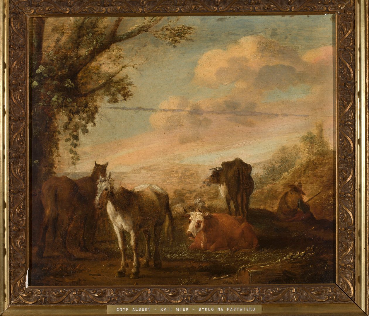 Jószág a legelőn alkotó: Aelbert Cuyp